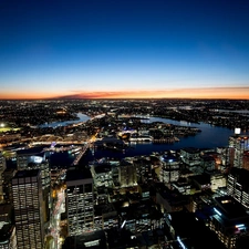Night, Australia, Sydney