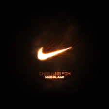 Nike, Fire, logo