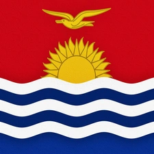 State, flag, Ocean, quiet, Insular, Kiribati