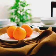 orange, Table, cover