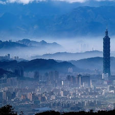 panorama, Taiwan, Taipei