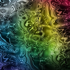 abstraction, rainbow, patterns, colors