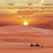 west, Desert, People, sun