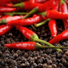 Hot, Chilli, pepper, pepper