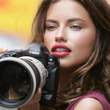 Women, Camera, photographic, make-up
