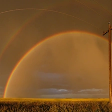 Great Rainbows, Field, pile