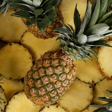 slices, pineapple