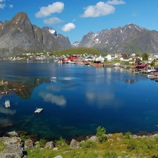 place, Reine, archipelago, Lofoten, Norway