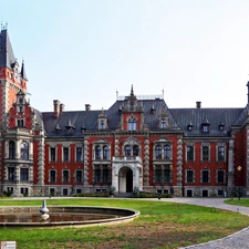 Poland, palace, Plawniowice