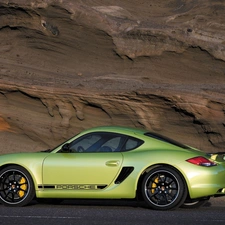 green ones, Porsche Cayman