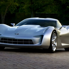 Chevrolet, Stingray, Prototype, Corvette