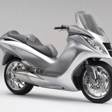 scooter, Honda E4-01, Prototype