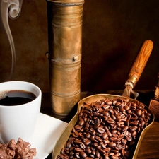 coffee, scoop, psalterium, Cup