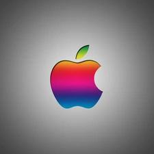 rainbow, Apple, logo