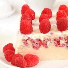 dessert, raspberry