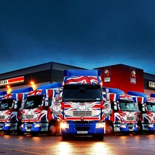 Great Britain, truck, Renault