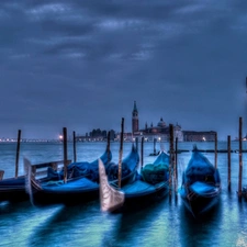 Gondolas, River