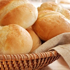 Roll, bread, Fresh