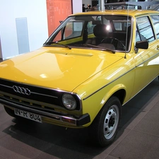 exhibition, Audi 50, saloon