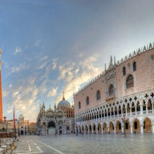 Venice, square, San Marco