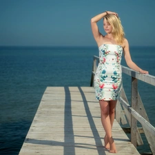 sea, Blonde, Platform