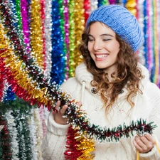 shopping, smiling, girl