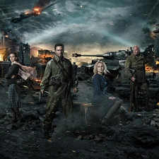 movie, war, soldiers, Stalingrad