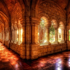 Manor House, interior, Spanish