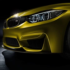 Lamps, BMW M4, Spoiler