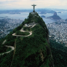 Brazil, Rio de Janeiro, Statue of Christ the Redeemer