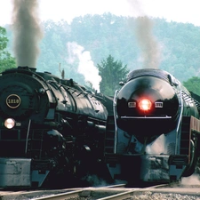 Steam locomotives, ##