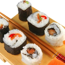 tasty, Sushi, sticks, healthy