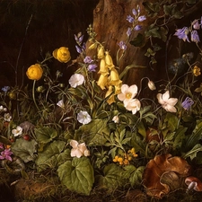 Flowers, Franz Xaver Petter, still life