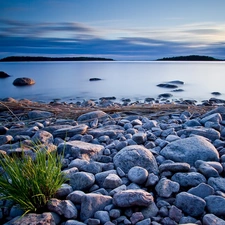 sea, Stones