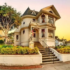 Street, Victorian, house