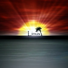 Linux, west, sun, sea