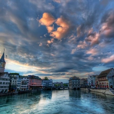 Switzerland, Town, Zurich