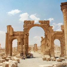 Syria, ruins, Palmyra