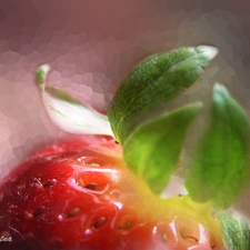 Strawberry, tail