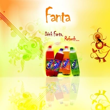 drink, four, Tastes, Fanta