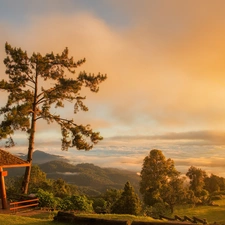 rays of the Sun, Thailand, Huai Nam Dang National Park