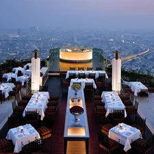 panorama, town, Hotel hall, the roof, Bangkok