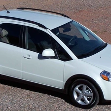 windows, Suzuki SX4, the roof