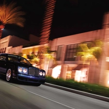 night, Bentley Azure, Town