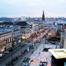 town, Bydgoszcz, panorama