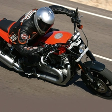 race, Harley-Davidson XR1200, track