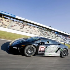 test, Lamborghini Gallardo, track