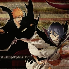 bleach, Rukia, Trading Memories, Ichigo