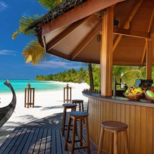 Ocean, Bar, tropic, Beaches