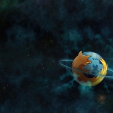 Universe, Planet, FireFox